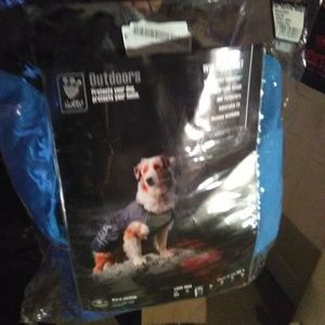 Large dog waterproof coat muscle&safety certified